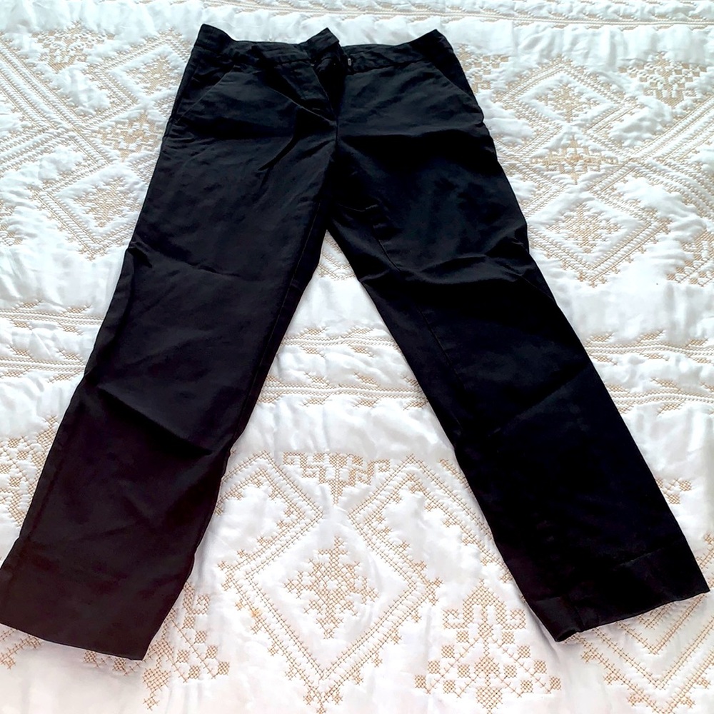 Gerard Darel capri black pants. Size 36.